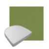 Custom outdoor contoured seat cushions from Cascadia Outdoor Cushions in Sunbrella Fabrics