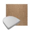 Custom outdoor contoured seat cushions from Cascadia Outdoor Cushions in Sunbrella Fabrics
