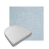 Custom outdoor contoured seat cushions from Cascadia Outdoor Cushions in Sunbrella Fabrics