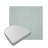 Custom outdoor contoured seat cushions from Cascadia Outdoor Cushions in Sunbrella Fabrics