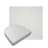 Custom outdoor contoured seat cushions from Cascadia Outdoor Cushions in Sunbrella Fabrics