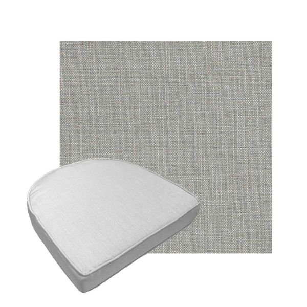 Custom outdoor contoured seat cushions from Cascadia Outdoor Cushions in Sunbrella Fabrics