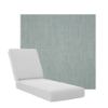 Boxed Chaise Lounge Cushions in Sunbrella Fabrics