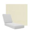 Boxed Chaise Lounge Cushions in Sunbrella Fabrics