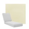 Boxed Chaise Lounge Cushions in Sunbrella Fabrics