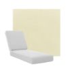 Boxed Chaise Lounge Cushions in Sunbrella Fabrics