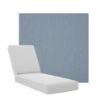 Boxed Chaise Lounge Cushions in Sunbrella Fabrics