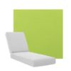Boxed Chaise Lounge Cushions in Sunbrella Fabrics