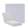 Boxed Chaise Lounge Cushions in Sunbrella Fabrics