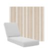 Boxed Chaise Lounge Cushions in Sunbrella Fabrics