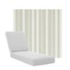 Boxed Chaise Lounge Cushions in Sunbrella Fabrics