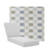 Boxed Chaise Lounge Cushions in Sunbrella Fabrics