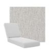 Boxed Chaise Lounge Cushions in Sunbrella Fabrics