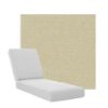 Boxed Chaise Lounge Cushions in Sunbrella Fabrics
