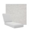 Boxed Chaise Lounge Cushions in Sunbrella Fabrics