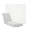 Boxed Chaise Lounge Cushions in Sunbrella Fabrics