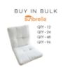 Tufted Style Universal Patio Chair Cushions in Large Quantities. Order Bulk Outdoor Cushions for your commercial property. Over 200 Sunbrella Fabrics