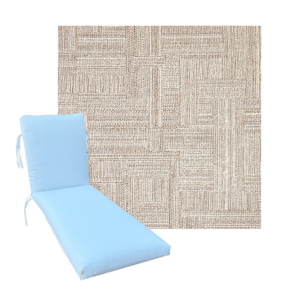 Luxury Premium Universal Chaise Lounge Cushions | Sunbrella Fabric | 3 Sizes