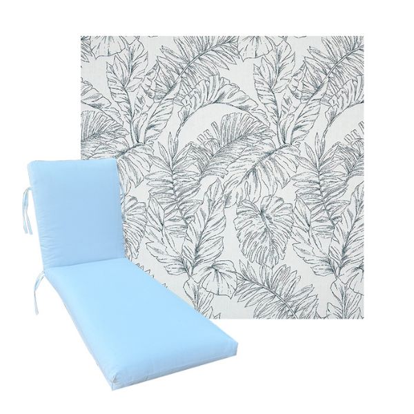 Luxury Premium Universal Chaise Lounge Cushions | Sunbrella Fabric | 3 Sizes