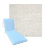 Luxury Premium Universal Chaise Lounge Cushions | Sunbrella Fabric | 3 Sizes