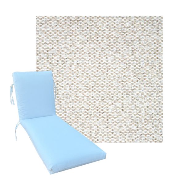 Luxury Premium Universal Chaise Lounge Cushions | Sunbrella Fabric | 3 Sizes