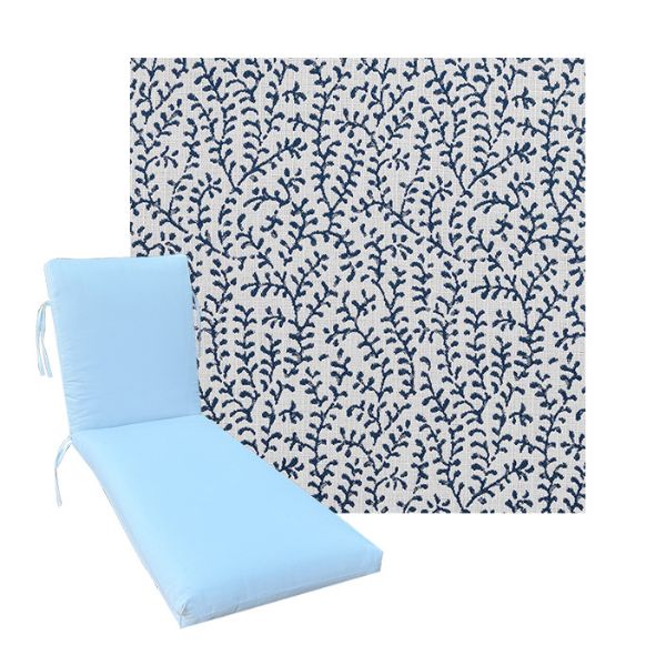 Luxury Premium Universal Chaise Lounge Cushions | Sunbrella Fabric | 3 Sizes