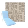 Picture of Escher Greige Universal Chaise Lounge Cushion