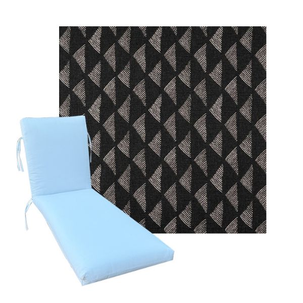 Luxury Premium Universal Chaise Lounge Cushions | Sunbrella Fabric | 3 Sizes
