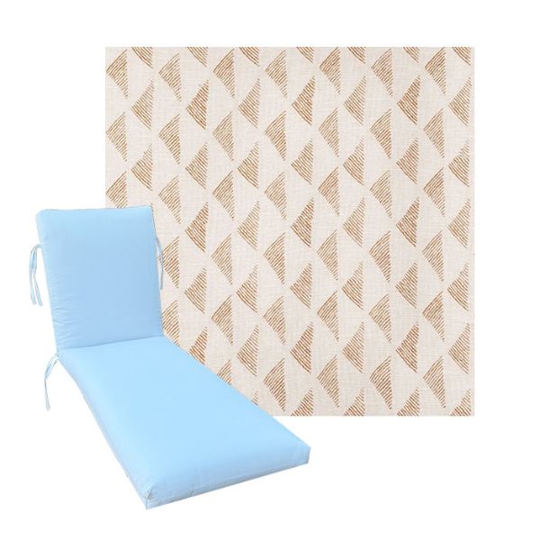 Luxury Premium Universal Chaise Lounge Cushions | Sunbrella Fabric | 3 Sizes