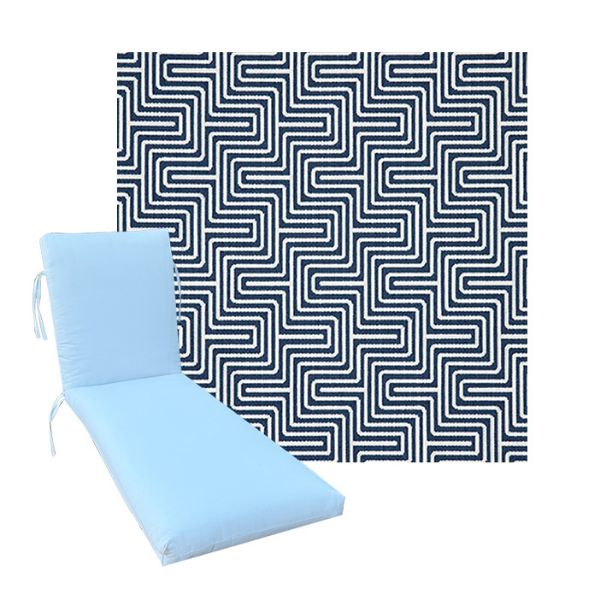 Picture of Figure Indigo Universal Chaise Lounge Cushion