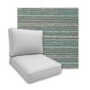 Universal Deep Seating Replacement Cushions in Outdura Solution Dyed Acrylic Outdoor Fabric