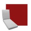 Picture of Canvas Jockey Red Fabric Add A Pad For Chaise Lounges