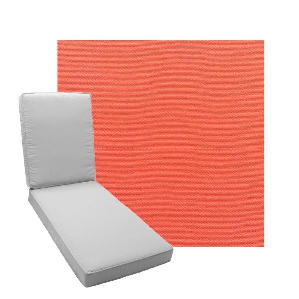 Picture of Canvas Melon Fabric Add A Pad For Chaise Lounges
