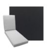 Picture of Canvas Raven Black Fabric Add A Pad For Chaise Lounges