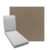 Picture of Canvas Taupe Fabric Add A Pad For Chaise Lounges
