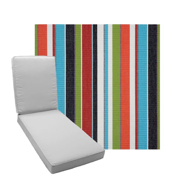 Picture of Carousel Confetti Fabric Add A Pad For Chaise Lounges