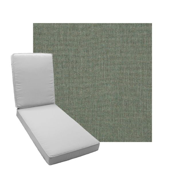 Picture of Cast Sage Fabric Add A Pad For Chaise Lounges