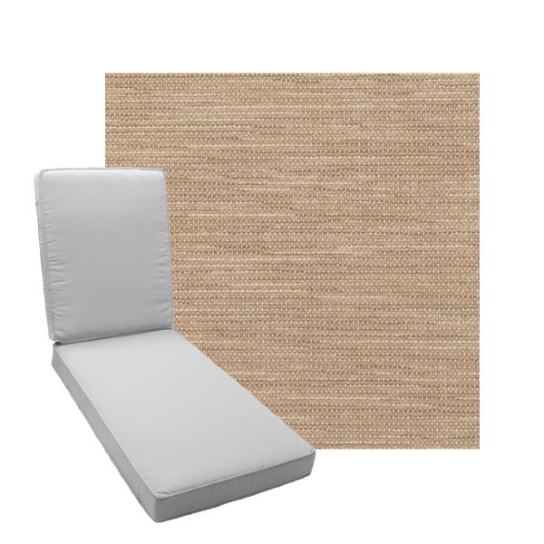 Picture of Charmer Limestone Fabric Add A Pad For Chaise Lounges