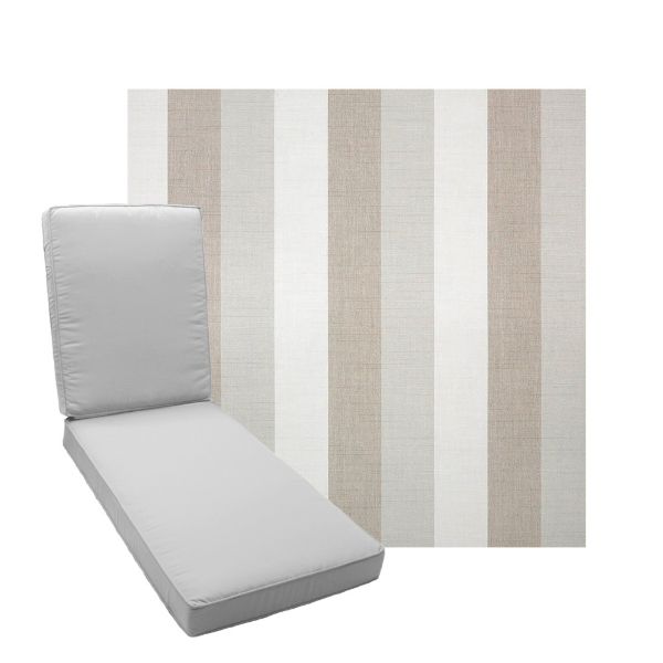 Picture of Direction Linen Fabric Add A Pad For Chaise Lounges