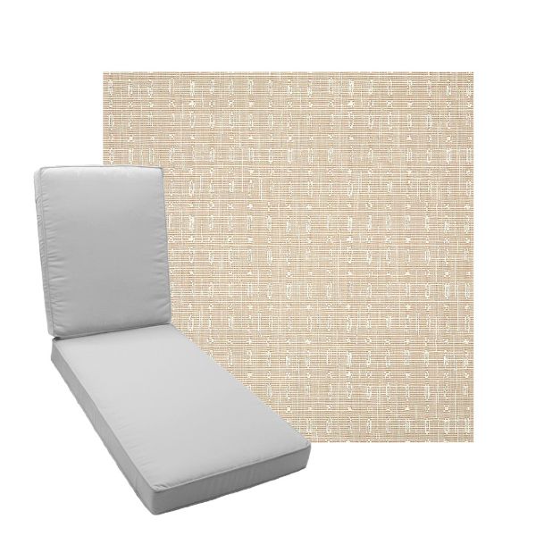 Picture of Embrace Linen Fabric Add A Pad For Chaise Lounges