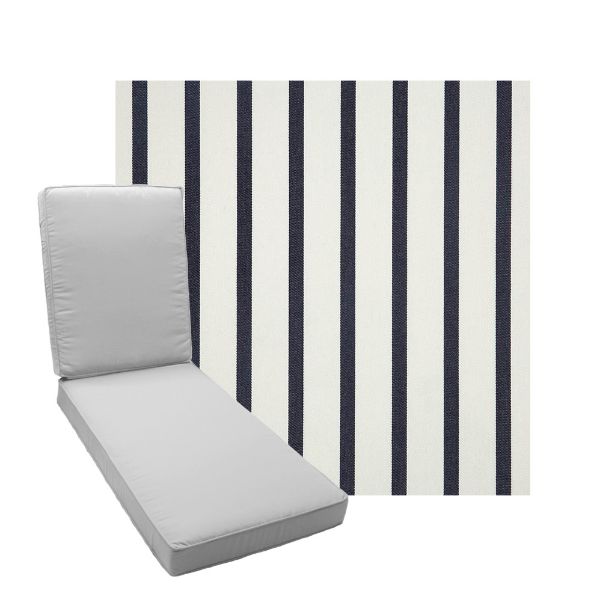 Picture of Lido Indigo Fabric Add A Pad For Chaise Lounges