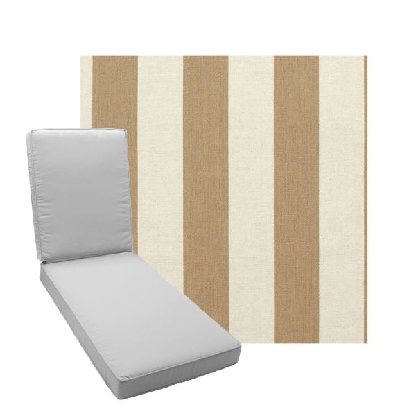 Picture of Maxim Heather Beige Fabric Add A Pad For Chaise Lounges