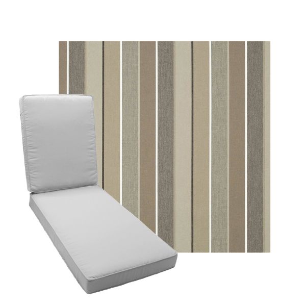 Picture of Milano Char Fabric Add A Pad For Chaise Lounges