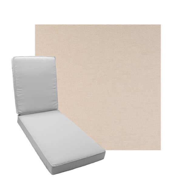 Picture of Nuance Eggshell Fabric Add A Pad For Chaise Lounges