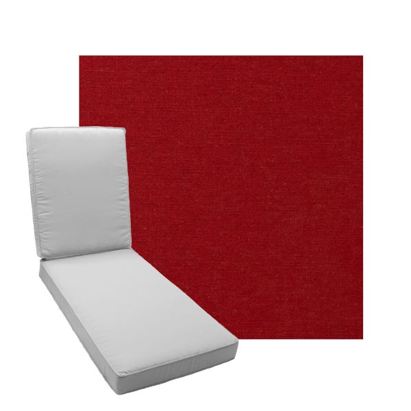 Picture of Play Scarlet Fabric Add A Pad For Chaise Lounges