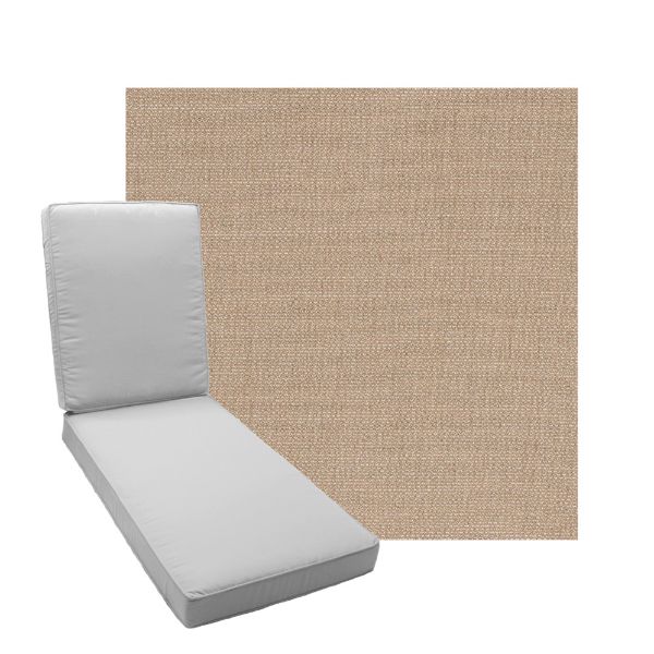 Picture of Remix Camel Fabric Add A Pad For Chaise Lounges