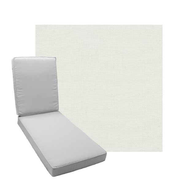 Picture of Sailcloth Salt Fabric Add A Pad For Chaise Lounges