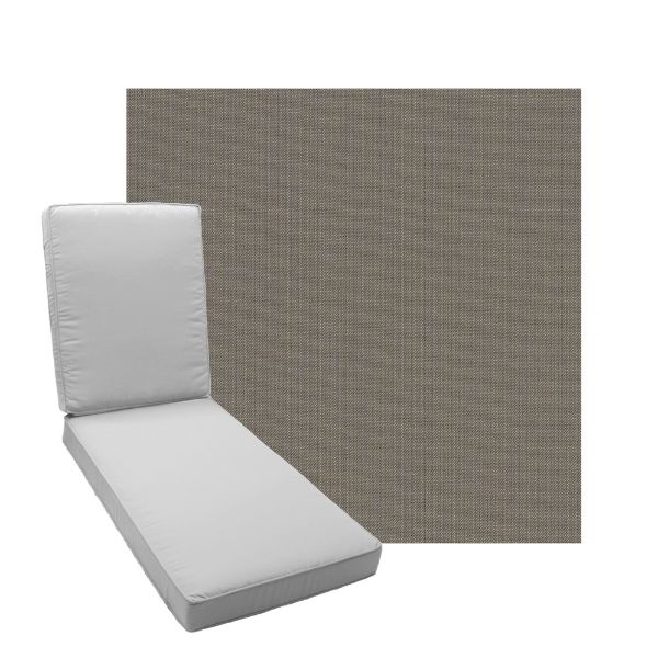 Picture of Spectrum Graphite Fabric Add A Pad For Chaise Lounges