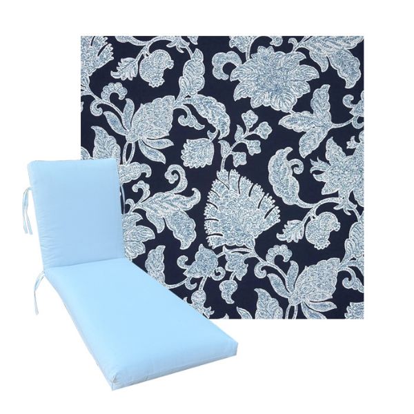 Luxury Premium Universal Chaise Lounge Cushions | Sunbrella Fabric | 3 Sizes