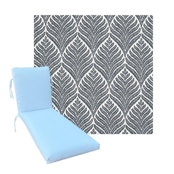 Luxury Premium Universal Chaise Lounge Cushions | Sunbrella Fabric | 3 Sizes